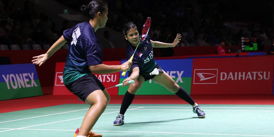 Hasil Thailand Masters 2024 - Nyaris Kalah di Gim Pertama, Duo Indonesia Bangkit Singkirkan Andalan Jerman