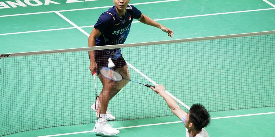 Indonesia Masters 2024 -  Pujian Juara Dunia untuk Ginting usai Dibikin Sengsara Bertubi-tubi