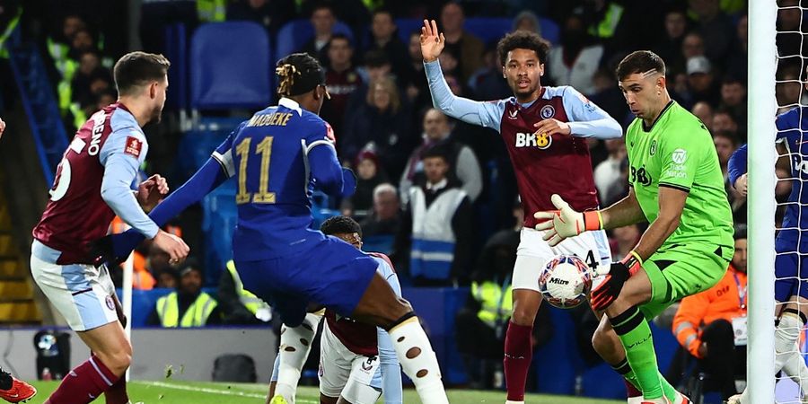 Hasil Piala FA - Lini Depan Tumpul, Chelsea Main Imbang 0-0 Lawan Aston Villa