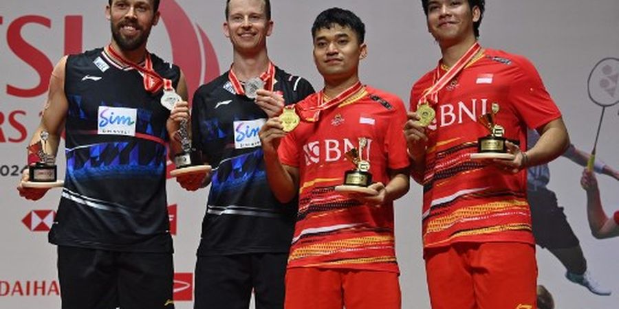 Rekap Hasil Final Indonesia Masters 2024 - Leo/Daniel Jaga Gengsi Tuan Rumah, China Jadi Juara Umum