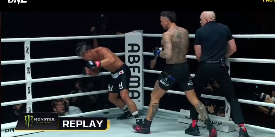 Hasil ONE 165 - Laga 3 Aturan 3 Ronde, Sexyama Di-KO Nieky Holzken di Ronde 1