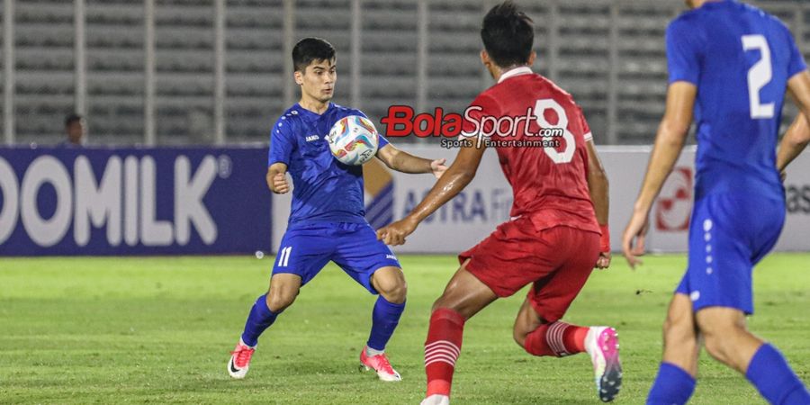 Hasil Babak I - Timnas U-20 Indonesia Kalah Tipis dari Uzbekistan U-20