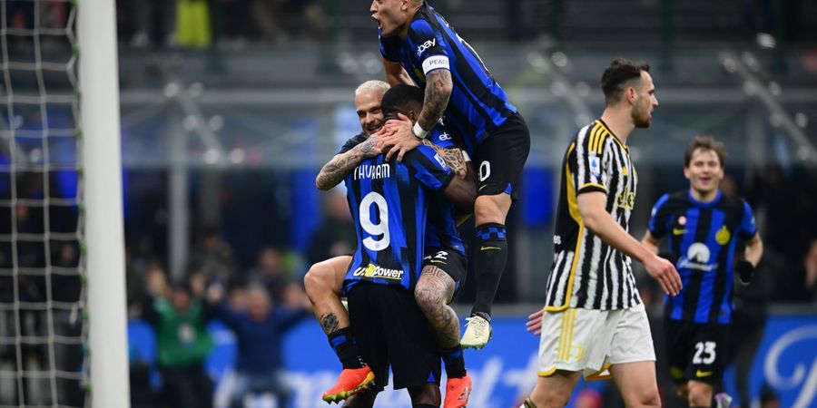 Hasil Liga Italia - 1 Gol Bunuh Diri Sudah Cukup Bikin Inter Milan Hancurkan Juventus