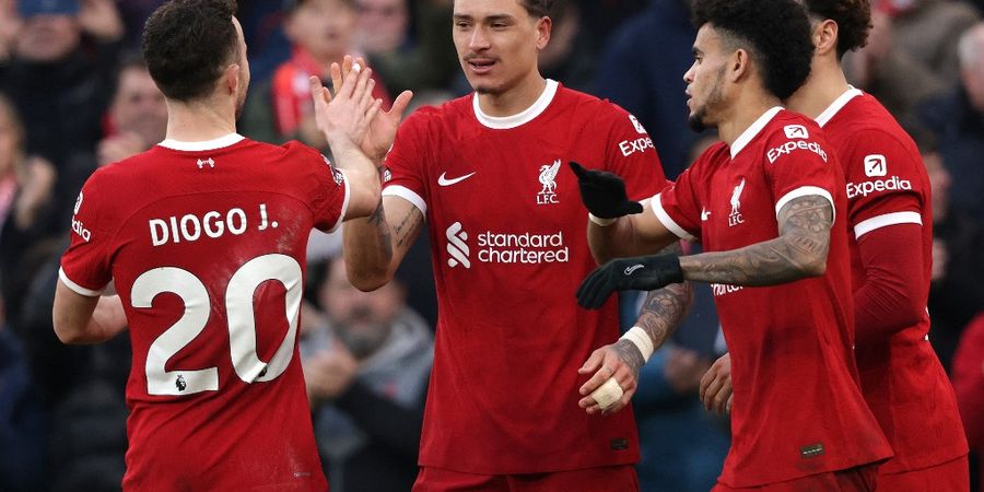 Hasil Liga Inggris - Kepala Trisula Liverpool Hancurkan Burnley, Man City Hanya 2 Jam Kuasai Puncak Klasemen