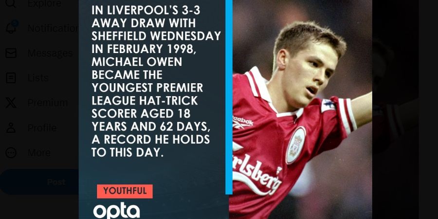 SEJARAH HARI INI - Penyelamat Musim Liverpool, Michael Owen Jadi Pencetak Hattrick Termuda