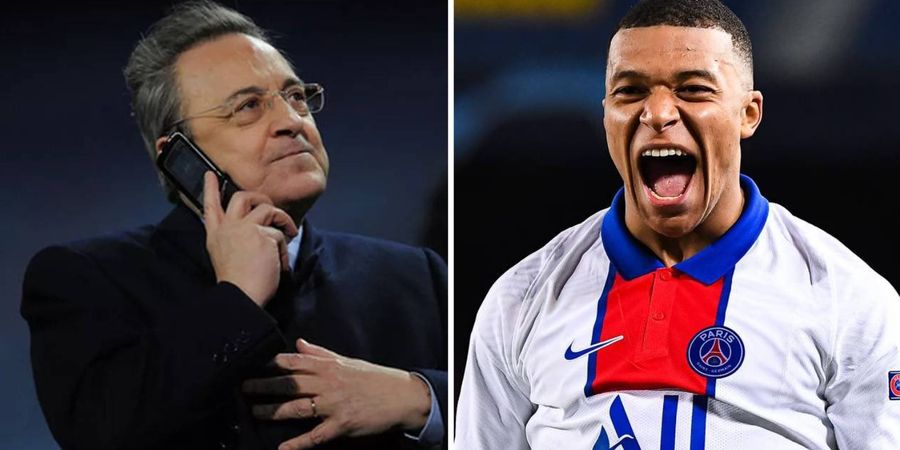 Hubungan Kylian Mbappe dengan Presiden Real Madrid Ternyata Baik-Baik Saja