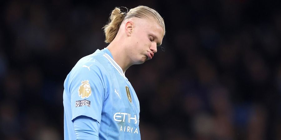 Mode Robot Erling Haaland Hilang Saat Man City Imbang Kontra Chelsea