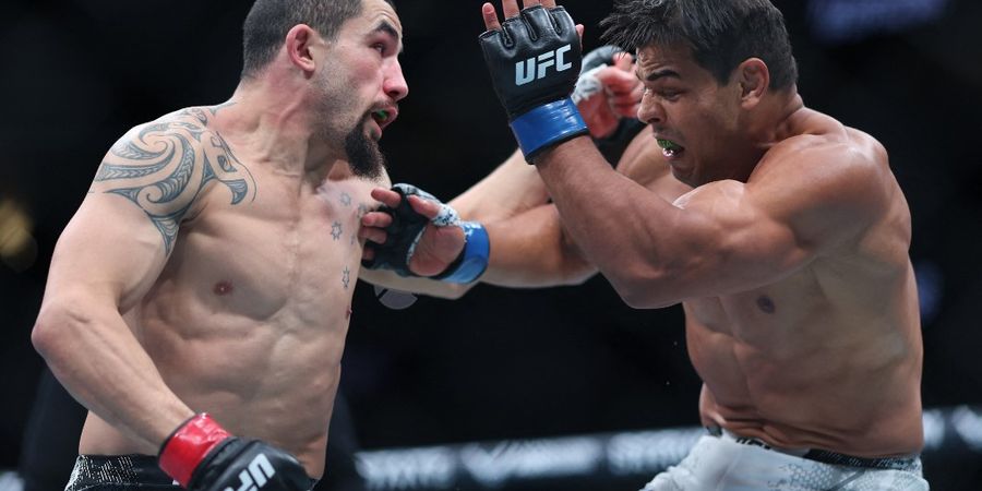 Hasil UFC 298 - Ditendang Sampai Pusing, Malaikat Maut Robert Whittaker Tetap Kalahkan Paulo Costa