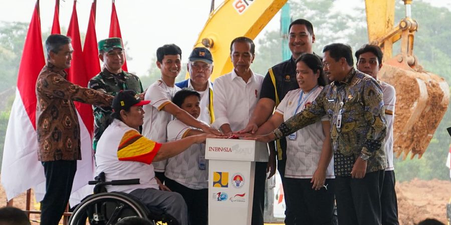 Pembangunan Paralympic Training Center di Karanganyar Diresmikan Presiden Jokowi