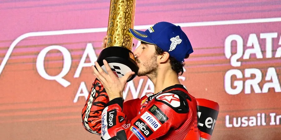 Francesco Bagnaia Buktikan Jiwa Pemenang, Murid Valentino Rossi Itu Tetap Juara Walau Santai Start dari Luar 3 Besar