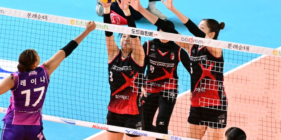 Playoff Liga Voli Korea - Pelatih Pink Spiders Tanggapi Serius Ultimatum Middle Blocker Red Sparks