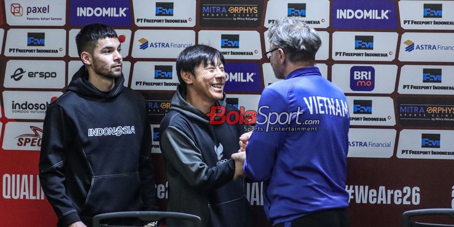 Janji Shin Tae-yong Dalam Pertandingan Timnas Indonesia Melawan Vietnam