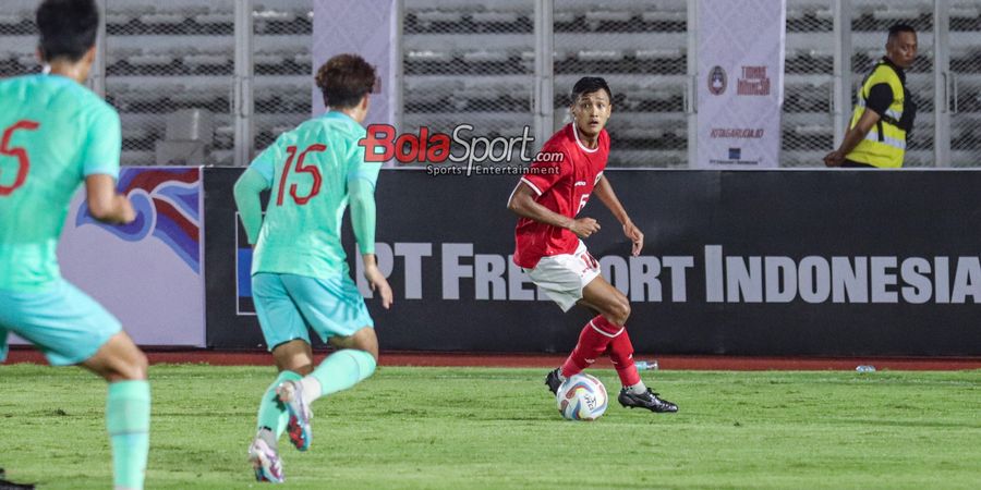 Hasil Laga Uji Coba - Eksekusi Titik Putih Pemain Persija Selamatkan Timnas U-20 Indonesia dari Kekalahan atas China