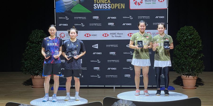 Rekap Hasil Final Swiss Open 2024 - Indonesia Bawa Pulang 1 Gelar, Fikri/Bagas dan Gregoria Harus Puas Jadi Runner-up