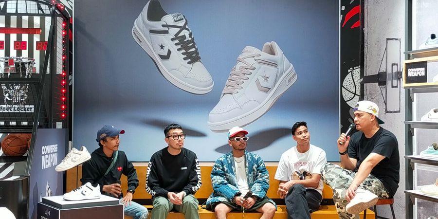 Hadiri Acara Converse The Weapon, Begini Pentingnya Gaya bagi Yesaya Saudale