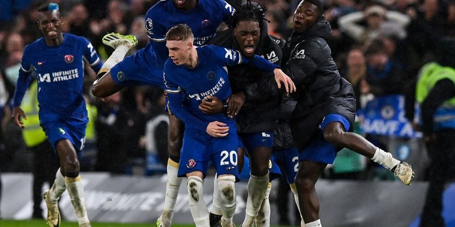 Hasil Liga Inggris - Hattrick Cole Palmer Menangkan Chelsea atas Man United di Menit 101