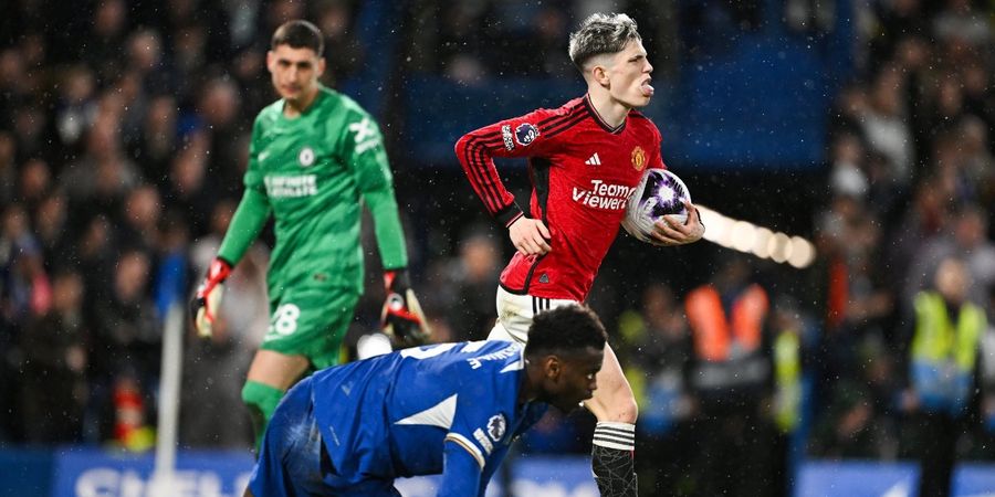 Alejandro Garnacho Pecah Rekor Seperempat Abad Liga Inggris saat Man United Takluk dari Chelsea