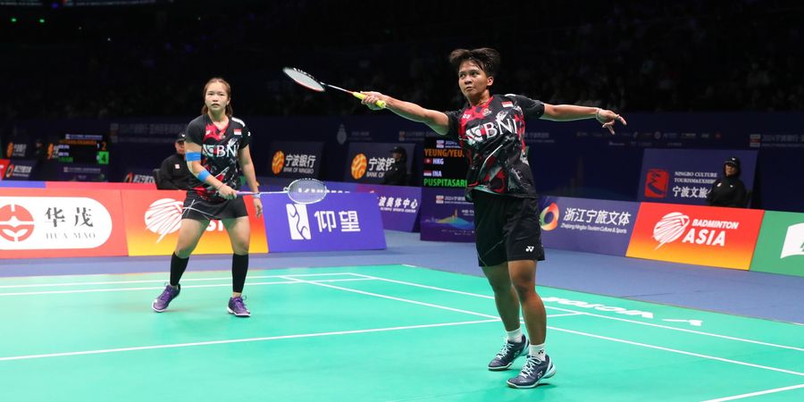 Hasil Kejuaraan Asia 2024 - Dari 3-14 Jadi 19-21, Comeback Gila Meilysa/Rachel Digagalkan Musuh Lama