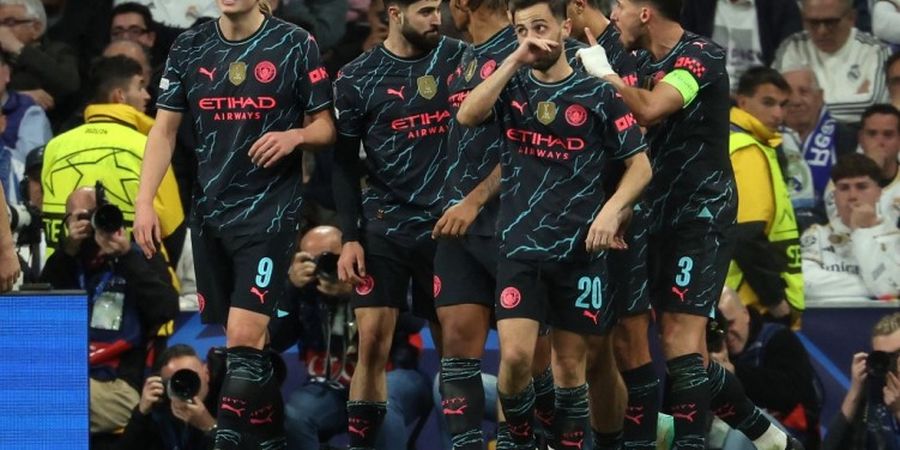 Man City Spesialis Peluncur Rudal Jarak Jauh, Real Madrid Nyaris Tumbang