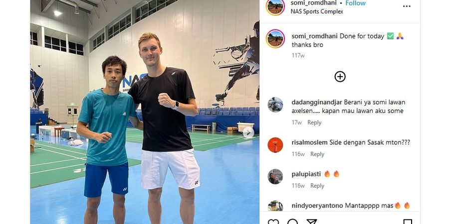 Kejuaraan Asia 2024 - Hasil Sparing bareng Axelsen, Naturalisasi dari Indonesia Singkirkan Juara French Open untuk Lawan Ginting