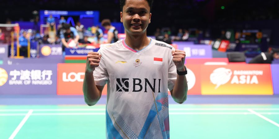 Kejuaraan Asia 2024 - Jumpa Penggeser Jonatan Christie di Takhta Emas Asian Games, Anthony Ginting Anggap seperti Laga Final