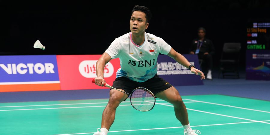 Kejuaraan Asia 2024 - Gagal Pertahankan Gelar, Anthony Ginting Mengaku Tak Bisa Keluar dari Tekanan