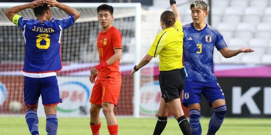 Hasil Piala Asia U-23 2024 - Kartu Merah Tak Jadi Kendala, 10 Pemain Jepang Tundukkan China