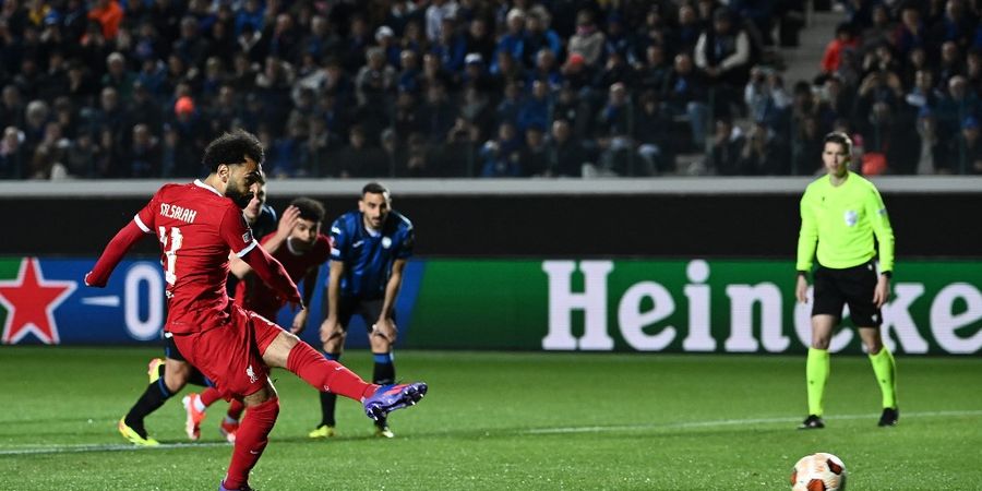 Hasil Liga Europa - Gol Mo Salah Tak Cukup, Liverpool Gagal Mem-Barcelona-kan Atalanta