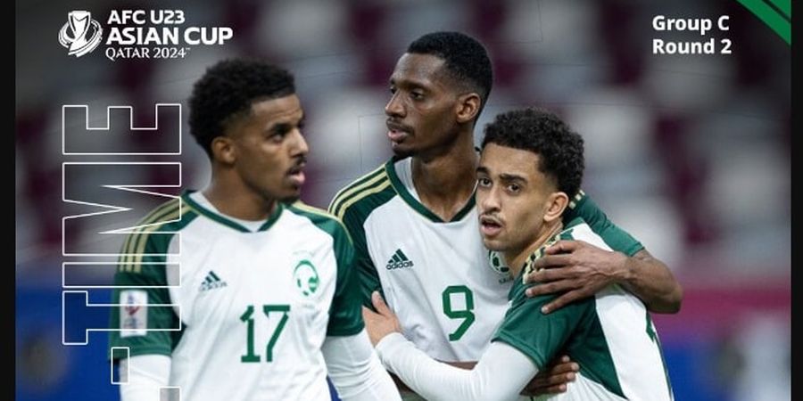 Hasil Piala Asia U-23 2024 Grup C - Rekan Ronaldo Nyekor Lagi, Arab Saudi Hancurkan Thailand dengan Kekalahan Terbesar