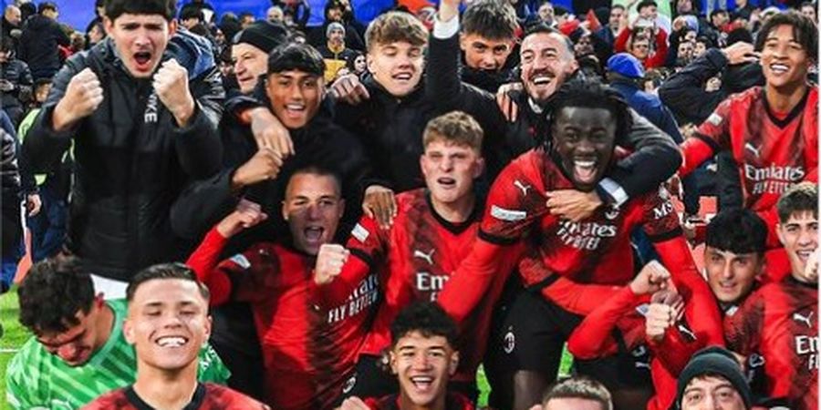 AC Milan Selangkah Lagi Juara Liga Champions, Tim Juniornya...