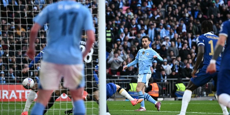 Hasil Piala FA - Chelsea 2 Kali Ditipu Nicolas Jackson, Bernardo Silva Kirim Man City ke Final