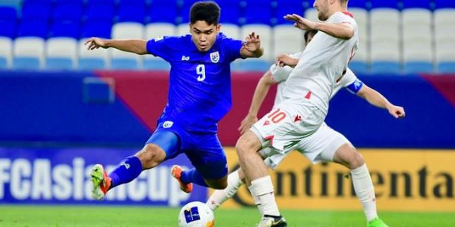 Hasil Piala Asia U-23 2024 - Dihajar Tajikistan, Thailand Gagal Susul Timnas U-23 Indonesia dan Vietnam