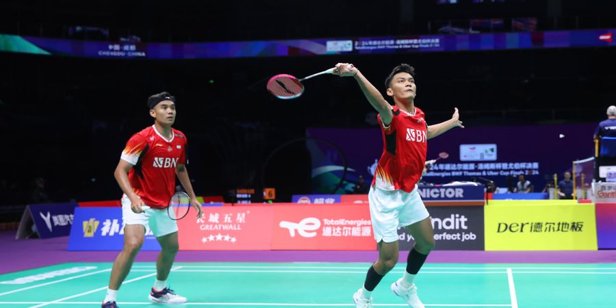 Thomas Cup 2024 - Fikri/Bagas Jelaskan Penyebab Mereka Sempat Lengah Lawan Ganda Peringkat 60