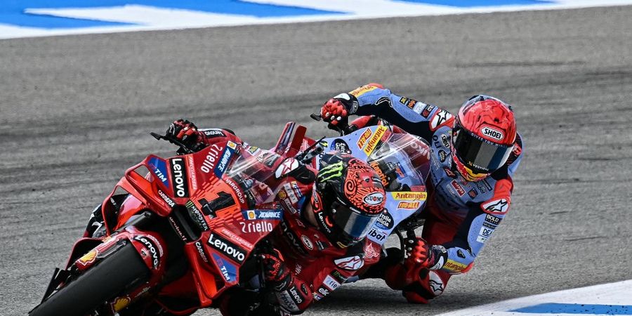 'Kaki Marc Marquez Terpotong' pada MotoGP Spanyol 2024, Francesco Bagnaia Bikin Kagum Bos Ducati