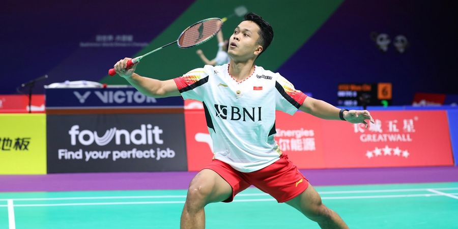 Hasil Thomas Cup 2024 -  Diwarnai Insiden yang Berefek Banjir Eror, Anthony Ginting Tumbang, Indonesia 0-1 India