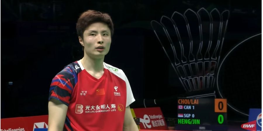 Hasil Thomas Cup 2024 - Shi Yu Qi Buat Penakluk Anthony Ginting Kelelahan, China Unggul 1-0 atas India