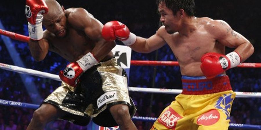 SEJARAH HARI INI - Floyd Mayweather Jr Tak Bisa Dipukul, Manny Pacquiao Kalah dalam Duel Tinju Termahal Sejagat