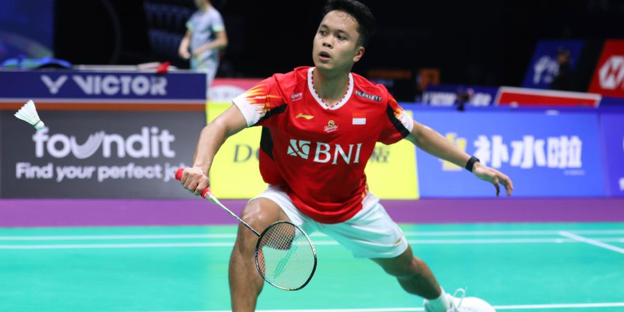 Hasil Thomas Cup 2024 - Dendam 8 Tahun Terbayar, Anthony Ginting Buat Indonesia Unggul 1-0 atas Korsel