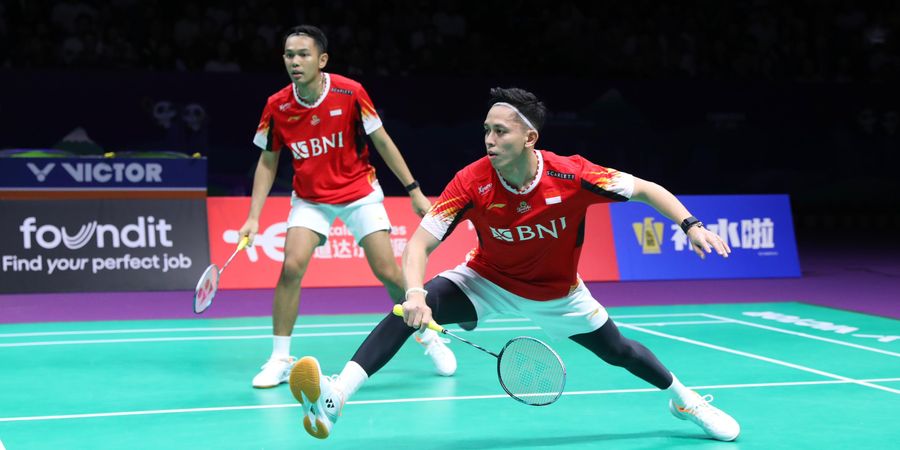 Hasil Final Thomas Cup 2024 - Dua Kali Tertikung Menyakitkan di Poin Kritis, Fajar/Rian Tumbang, Indonesia 0-2 China