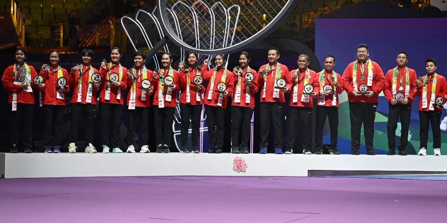 Rekap Hasil Final Uber Cup 2024 - Tak Perlu Minta Maaf, Indonesia Tetap Bangga kendati Jadi Runner-up