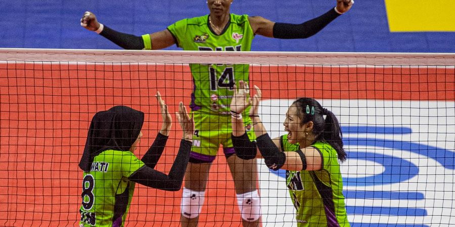 Rekap Hasil Proliga 2024 - Mega dkk Kompak Bawa Jakarta BIN Menang Lagi, Tuan Rumah Sumsel Babel Petik Kemenangan di Kandang