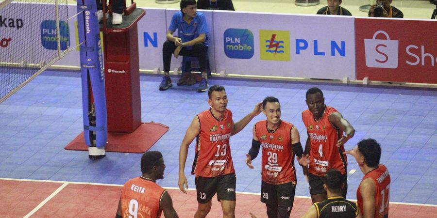 Proliga 2024 - Jakarta Bhayangkara Presisi Sapu Bersih Dua Laga di Palembang