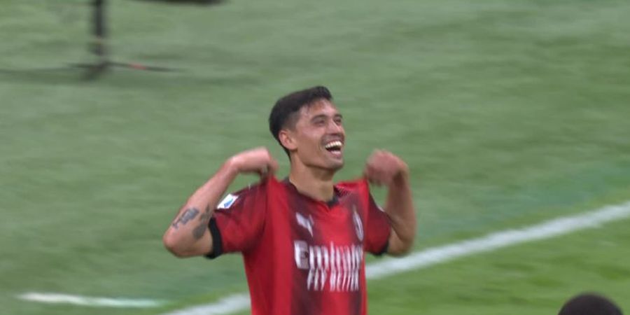 Hasil Liga Italia - Diwarnai Gol Spektakuler Pemain Berdarah Indonesia, AC Milan Pesta 5 Gol ke Gawang Cagliari