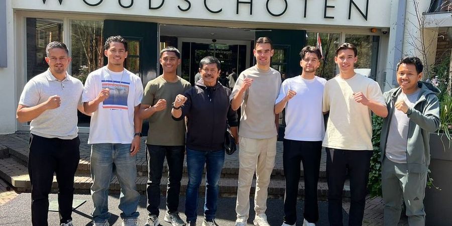 Indra Sjafri Unggah Foto Bareng 5 Pemain Belanda Keturunan Indonesia