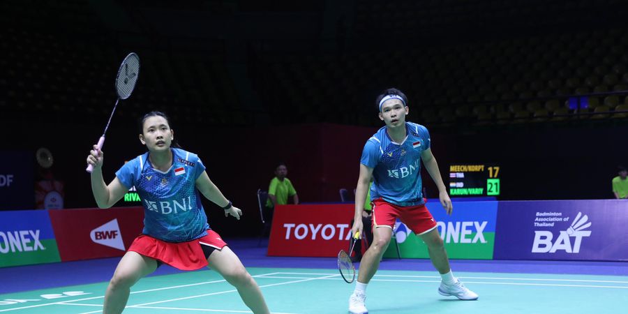 Thailand Open 2024 - Rinov/Pitha Diganggu Cedera sejak Insiden Karpet Robek