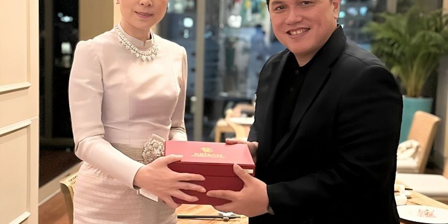 Erick Thohir Bertemu Madam Pang, Siap Berkolaborasi Demi Bisa Bersaing di Level Asia