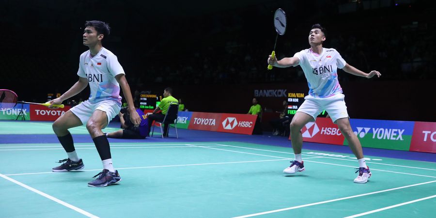 Hasil Thailand Open 2024 - Fikri/Bagas Dijegal Serigala Berbulu Domba, Rank 106 Dunia Padahal Rival Ahsan/Hendra