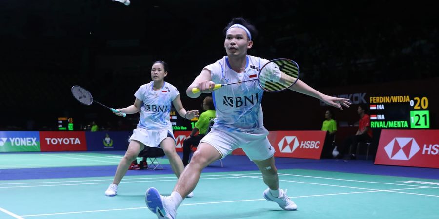 Hasil Thailand Open 2024 - Sempat Unggul, Petualangan Rinov/Pitha Finis sebagai Semifinalis