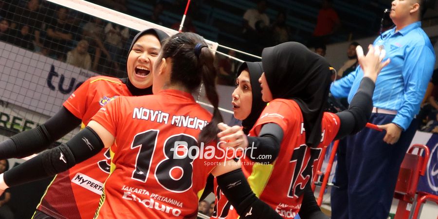 Rekap Hasil Proliga 2024 - Pertamina Enduro Sapu Bersih 2 Laga di Gresik Tanpa Giovanna Milana, Bank Sumsel Menang Dramatis atas Juara Bertahan Lavani