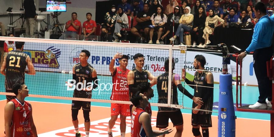 Proliga 2024 - Diwarnai Insiden Kartu Merah, Momen Krusial SumselBabel Tundukkan LavAni